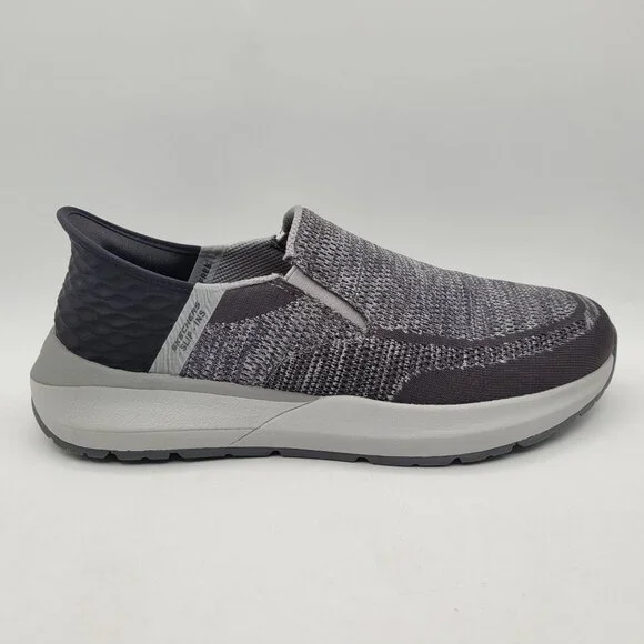 Skechers Slip-ins Neville Rovelo Men's 12 Wide Fit Hands-Free Sneakers Loafers - Picture 3 of 15